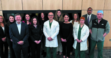 The UHS Spine Team is the first in the region to earn the Joint Commission’s Gold Seal of Approval® for Core Certification in Spine Surgery.